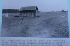 Bau der Vereinshütte