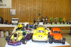 Bereich Modellautos und Motorräder
